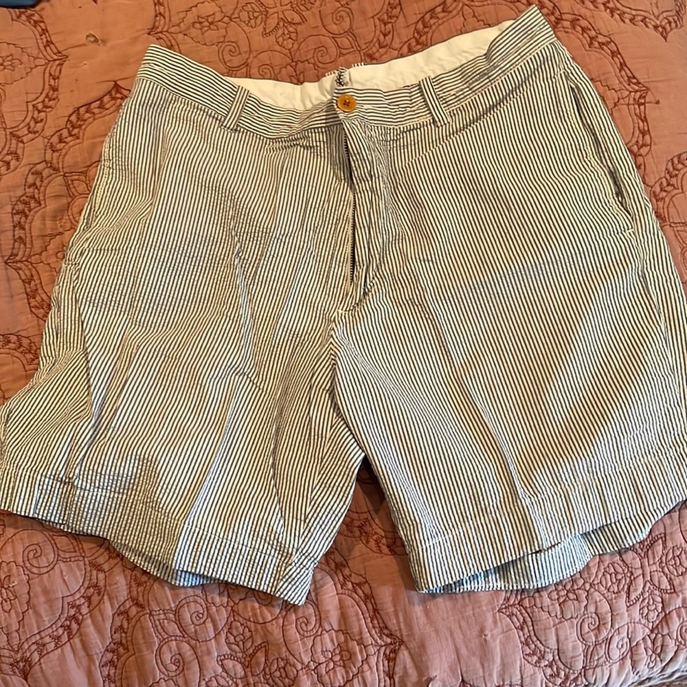 J Crew nautical cotton shorts